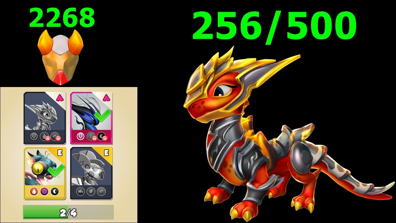 256/500 Farisarr ancient piece-Dragon Mania Legends | Total 2268 Talisman Pokralle ancient event