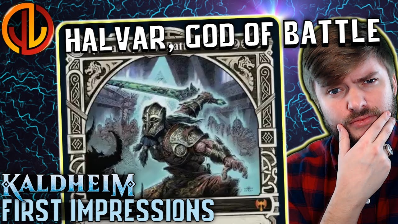 Halvar, God of Battle [Kaldheim Spoilers] Commander First Impressions and EDH Strategy