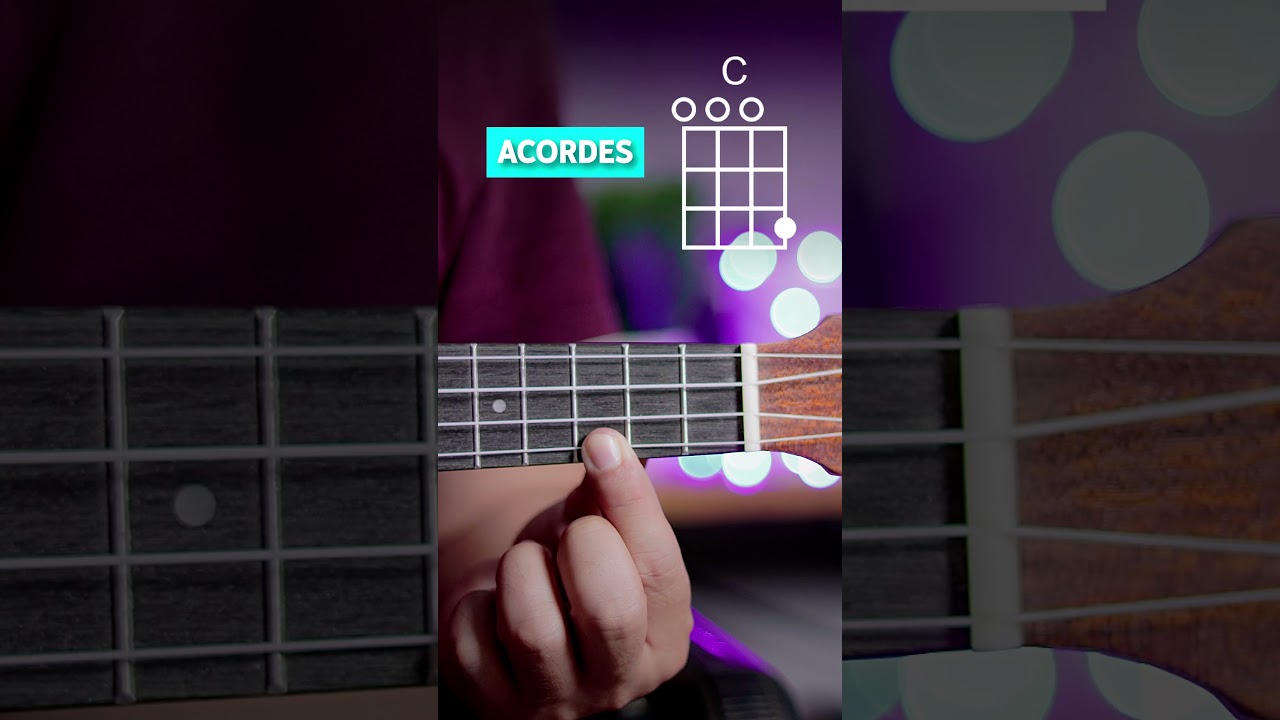 Acorde de Do Mayor (C) en UKULELE #shorts #guitarep #acordesukulele