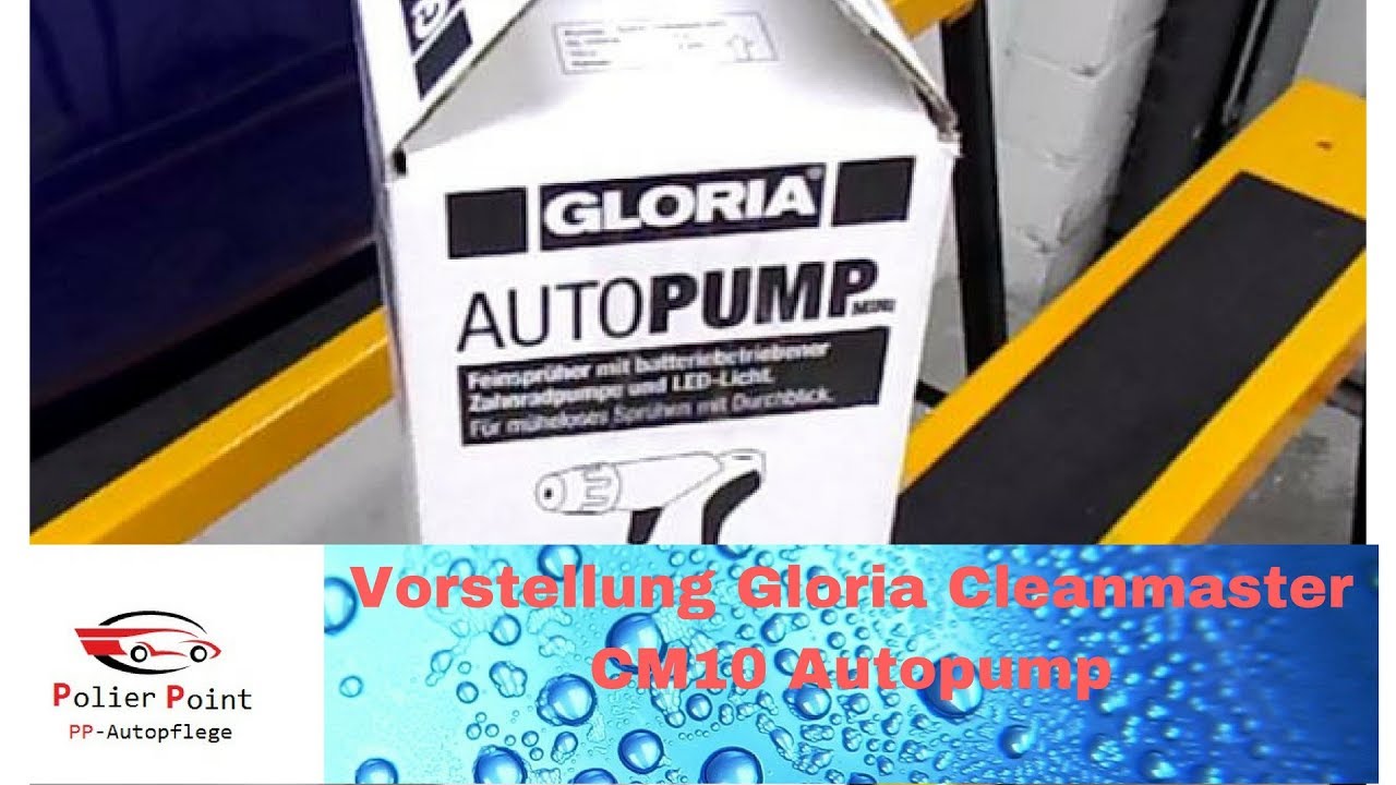 Vorstellung Gloria Cleanmaster CM10 Autopump