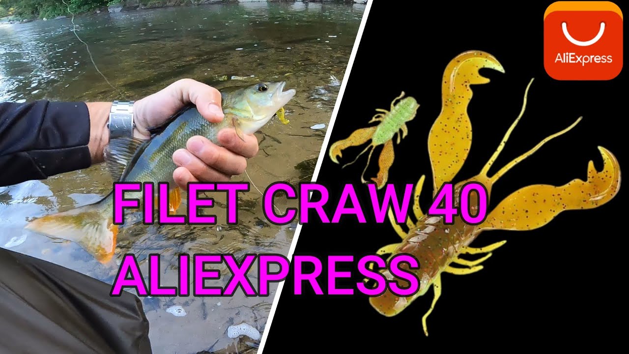 session de dingue au FINESSE FILET CRAW 40 ALIEXPRESS