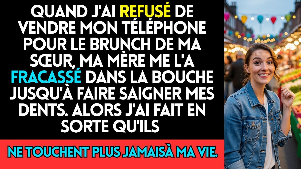 Quand J'Ai Refusé De Vendre Mon Téléphone Pour Financer Le Brunch De Ma Sœur, Ma Mère Me L'A Frac