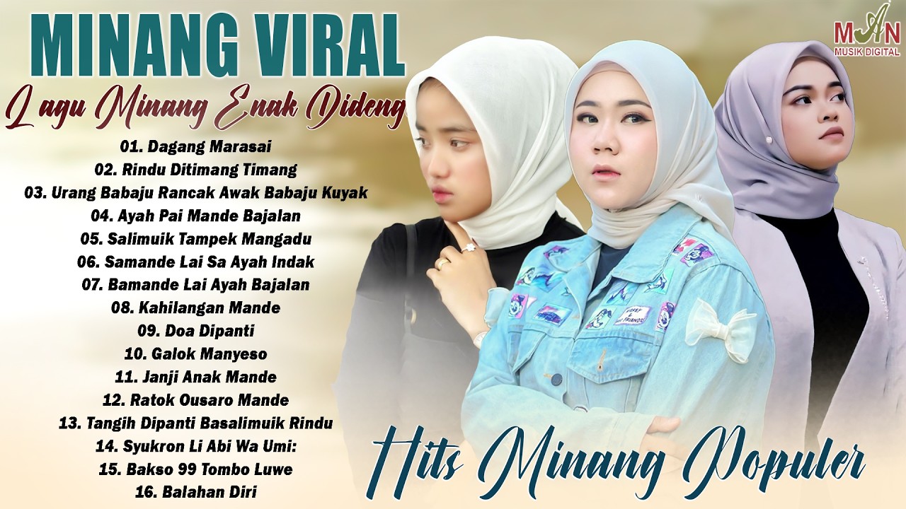 Kumpulan Lagu Minang Terbaru 2026 Full Album -Lagu Pop Minang Terpopuler 2026 Terbaik Sepanjang Masa