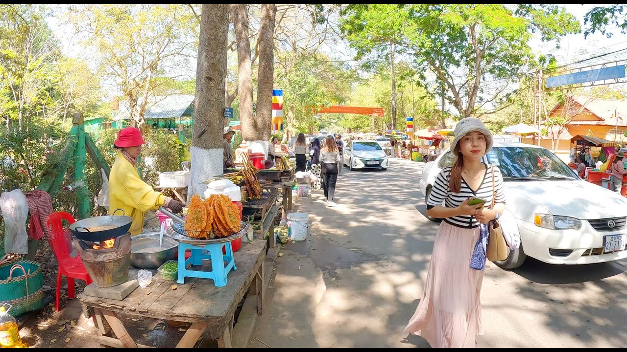 Countryside Street Food Tour in Takeo, Kandal Provinces, Cambodia, Walk Street Phnom Penh, & More