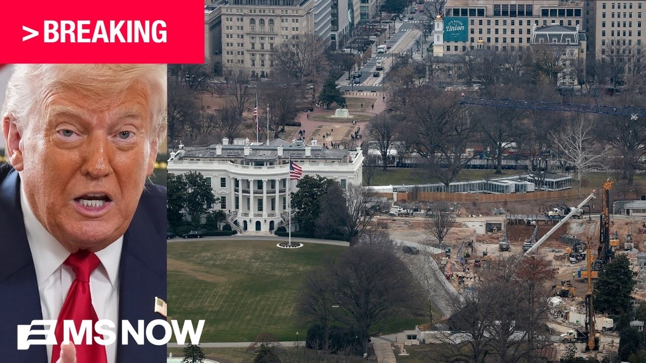 BREAKING: Supreme Court allows Trump to continue construction on ballroom, for now