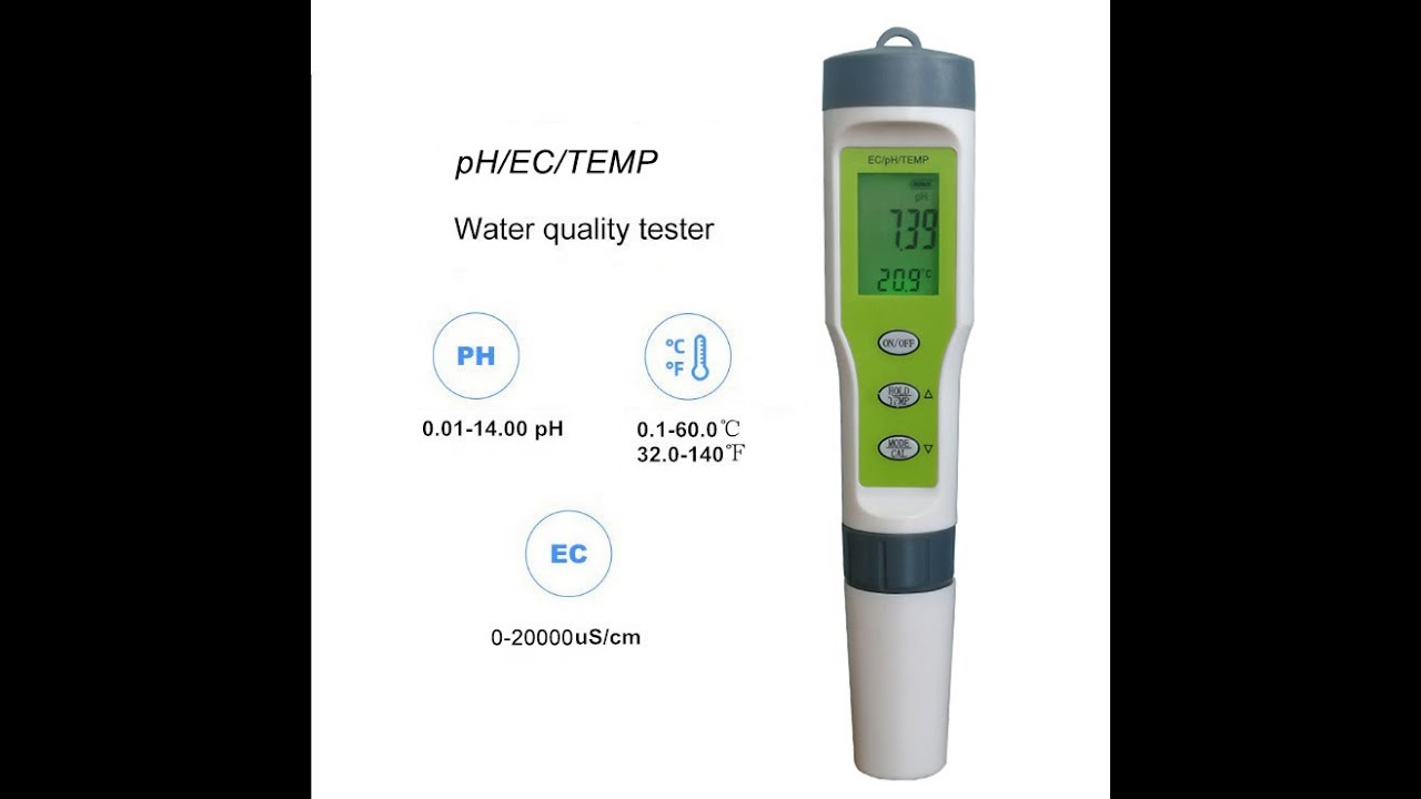 EZ-9902 pH /EC/TEMP 3 in 1 meter