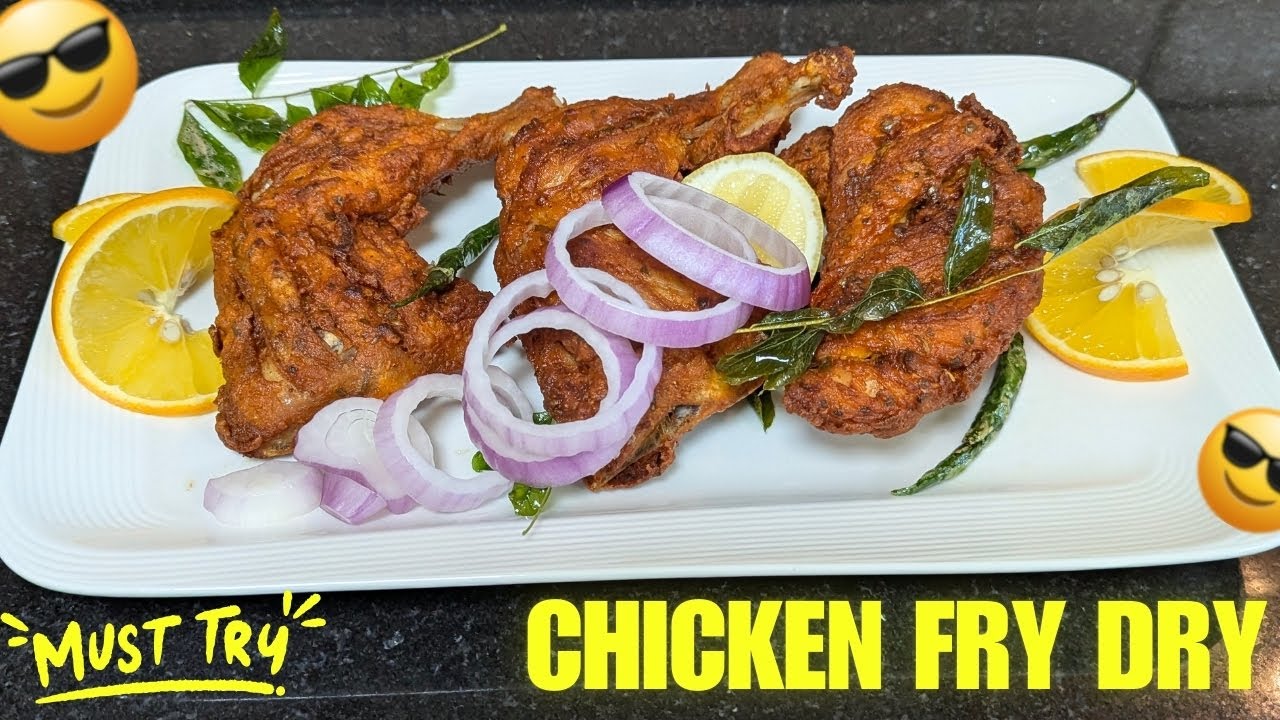 Super Tasty Juicy चिकन Dry फ्राई | Best Chicken Fry Recipe | Chicken Fry Banane Ka Tarika
