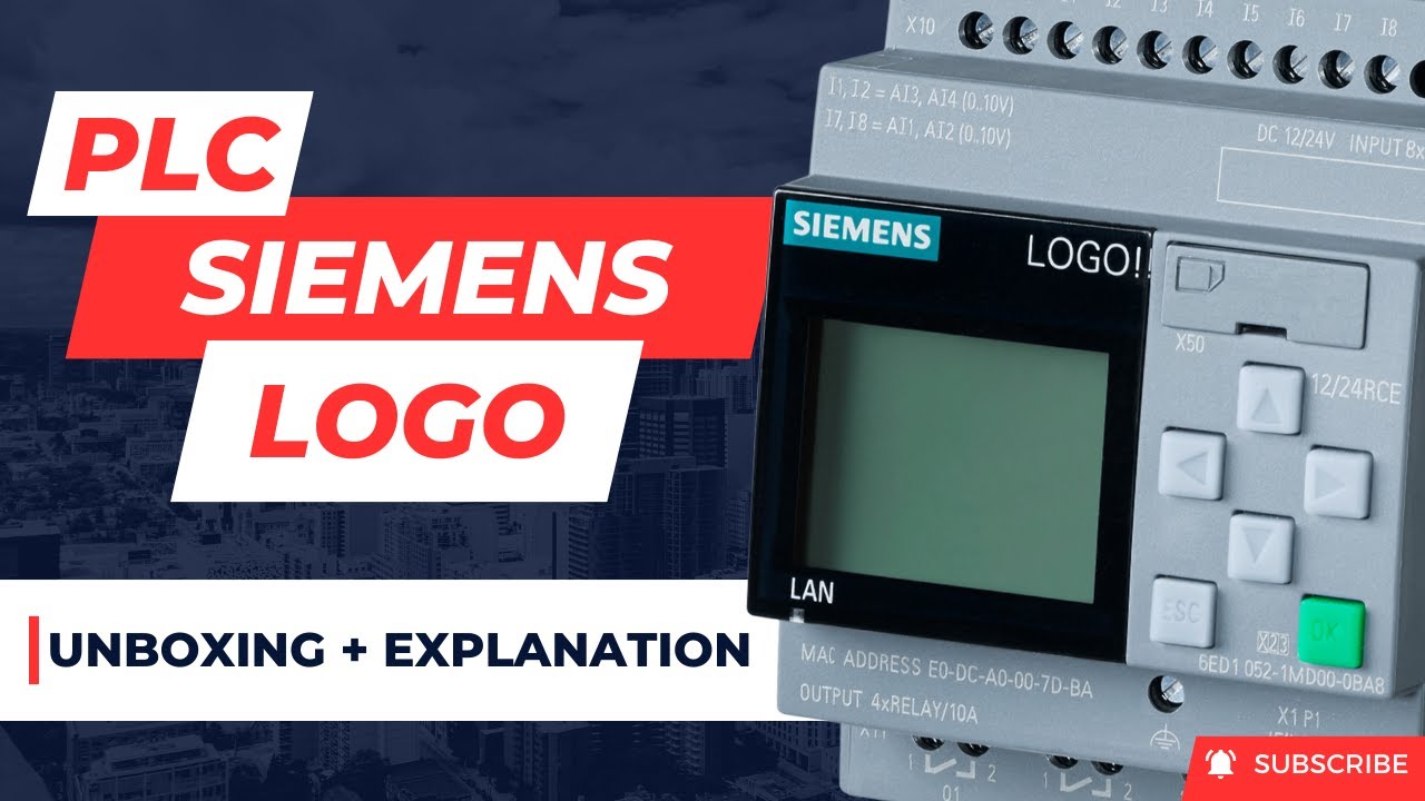 Распаковка Siemens LOGO PLC | Описание оборудования