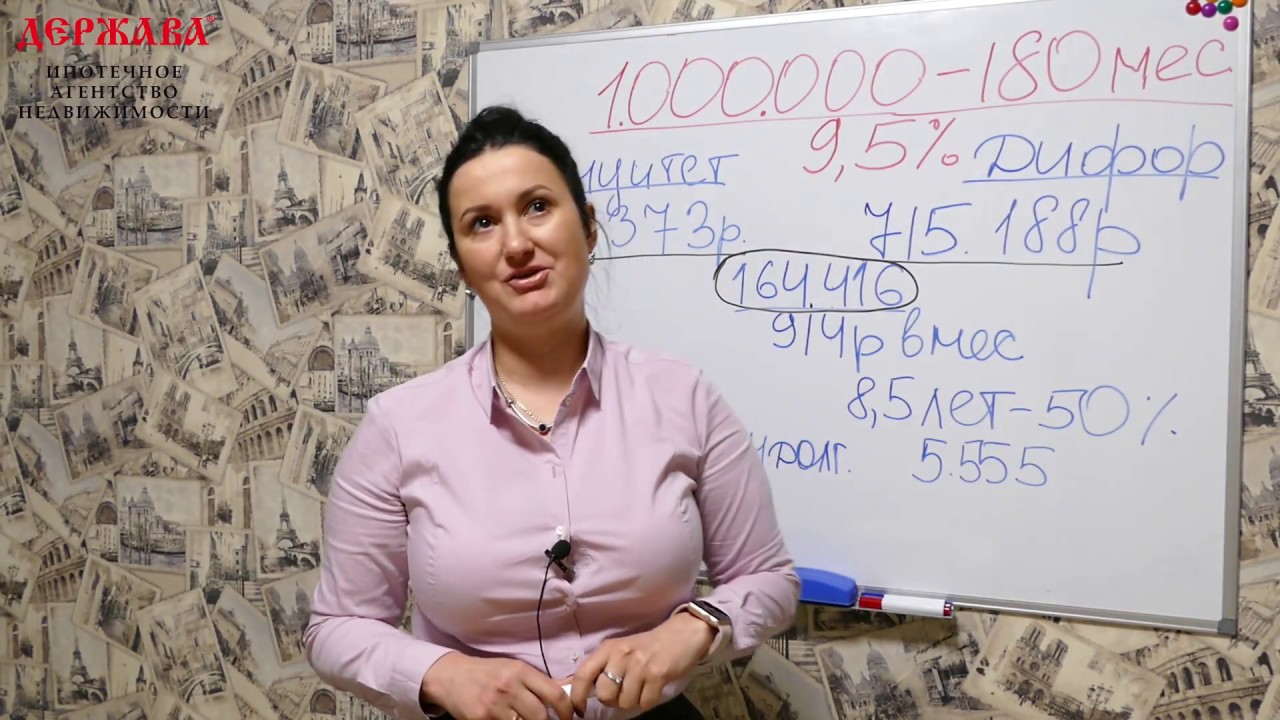 В чем разница аннуитетного и дифференцированного платежей по ипотеке. Диана Орлова.