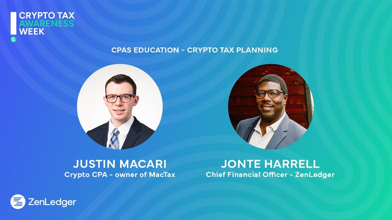 CPA Education - Crypto Tax Planning w/ Justin Macari