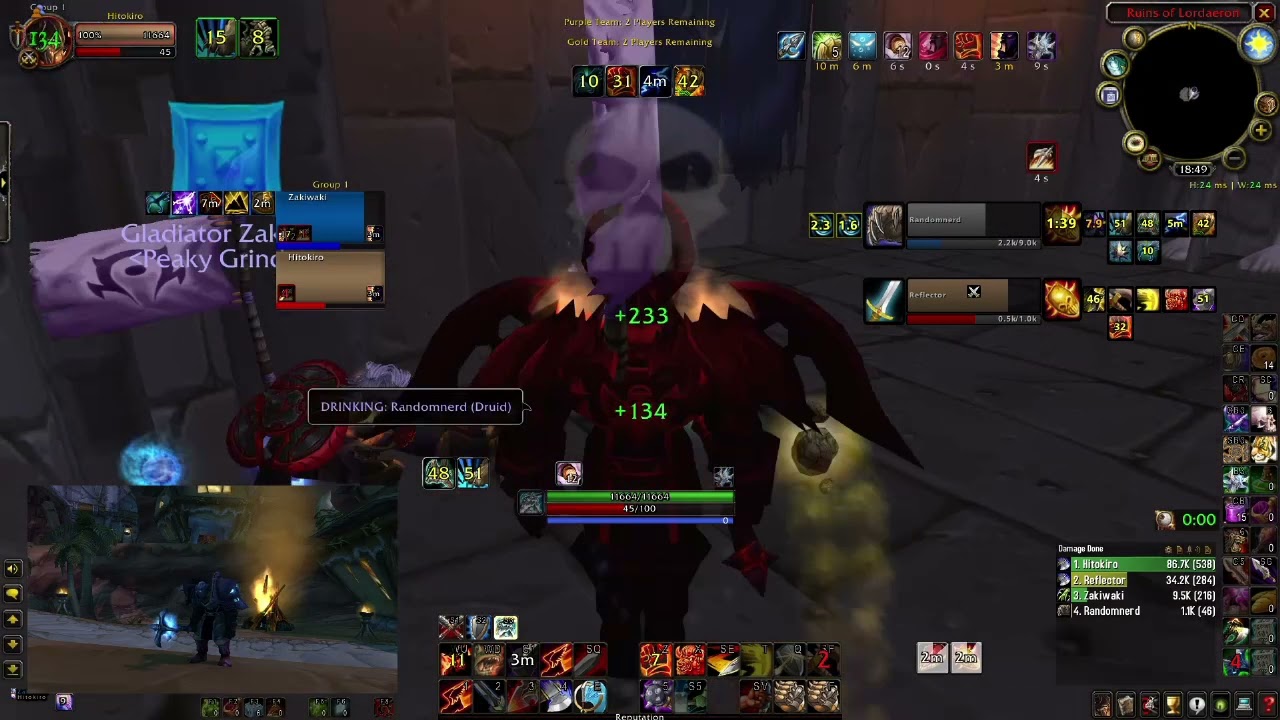 Hito - Warrior/Shaman #1 ft. Zaki | TBC Classic Arena PvP