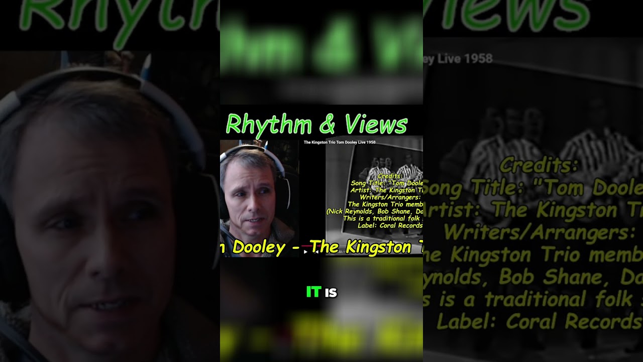 The Kingston Trio's 'Tom Dooley': 1958 Live TV Performance 