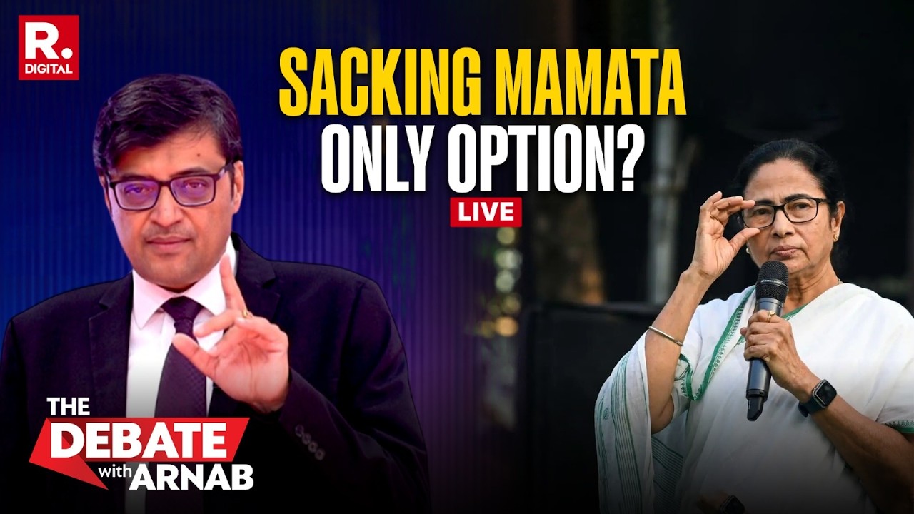 Debate With Arnab LIVE: Constitutional Crisis In Bengal - Sacking Mamata Only Option?
