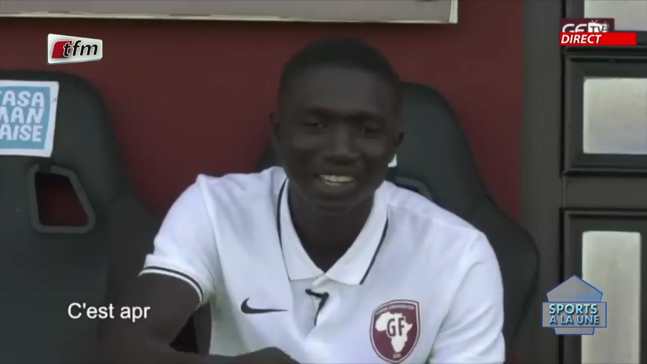 Reportage sur le joueur local Lamine Camara 