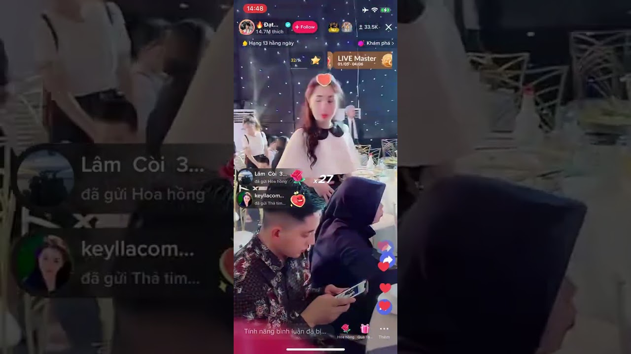 Live Stream đám cưới Đạt villa và Vidhia
