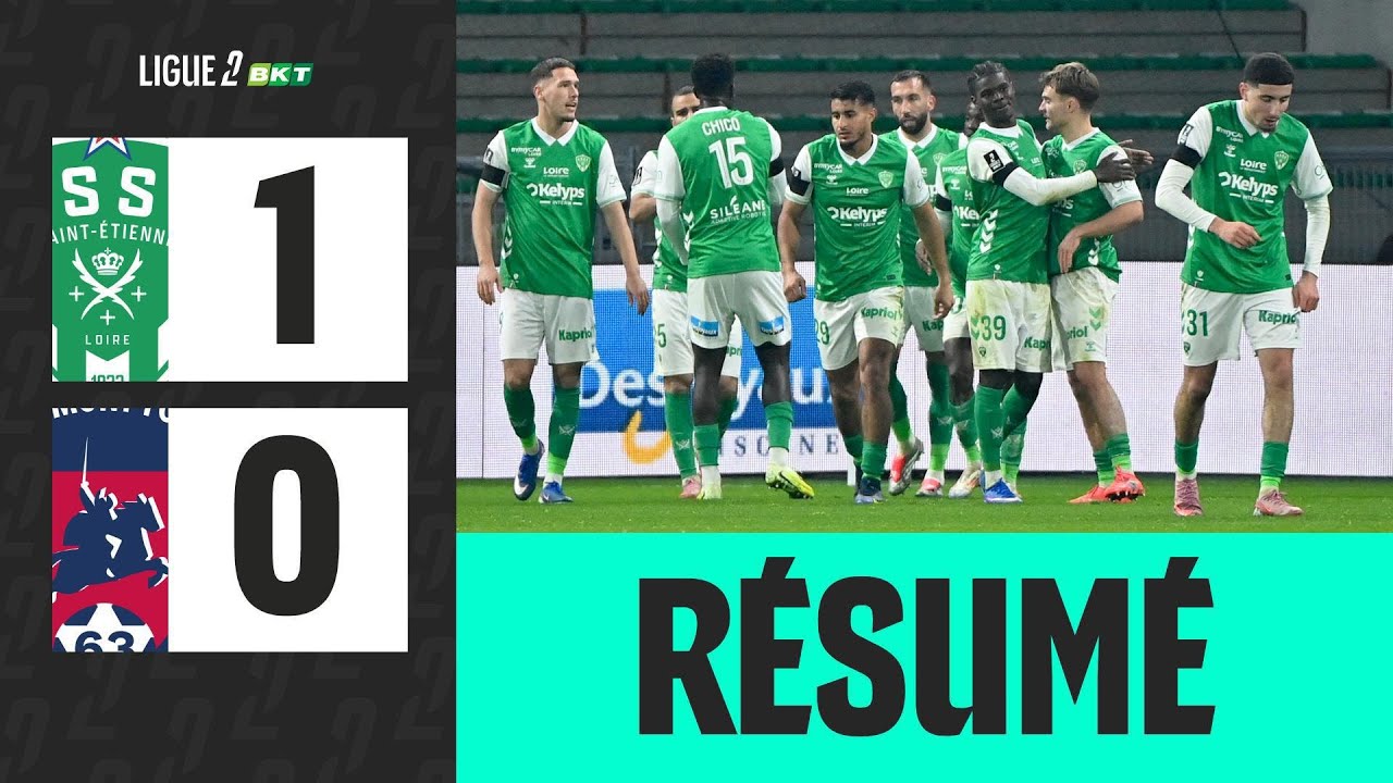 AS SAINT-ÉTIENNE - CLERMONT FOOT 63 (1-0) - 19ème journée - Ligue 2 BKT 25/26