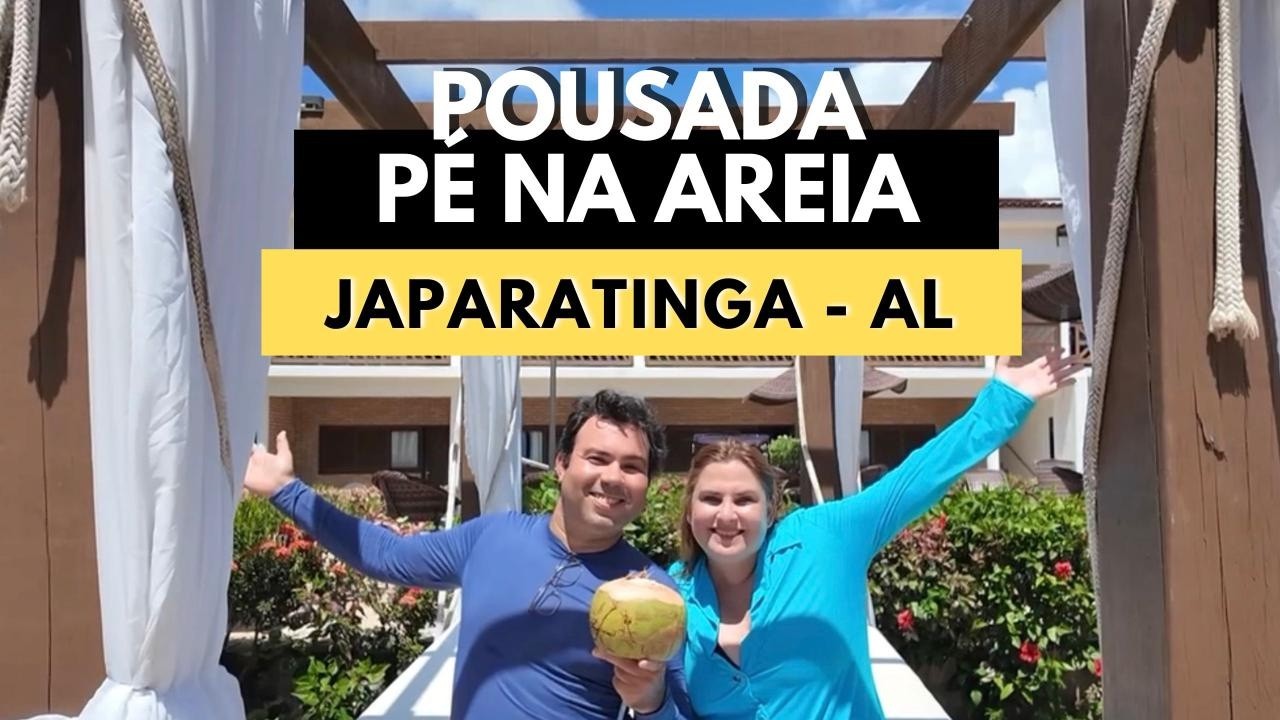 Onde ficar em Japaratinga Alagoas - Pousada pé na areia