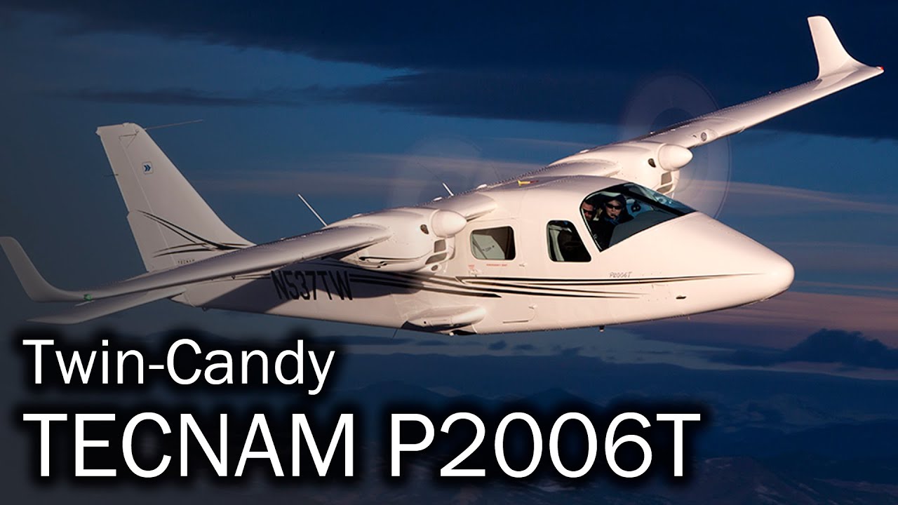 Tecnam P2006T - the lightest twin-engine