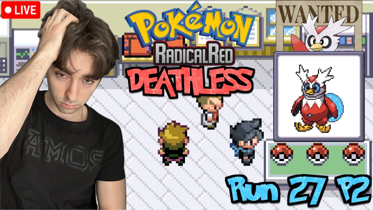STRUGGLING Our Way To Beat Surge | Pokemon Radical Red Deathless Nuzlocke