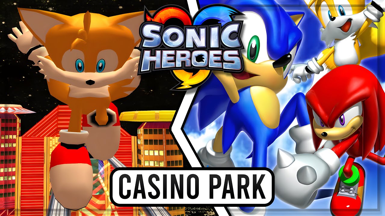 Sonic Heroes: Casino Park [Team Sonic] Speedrun (4K 60FPS)