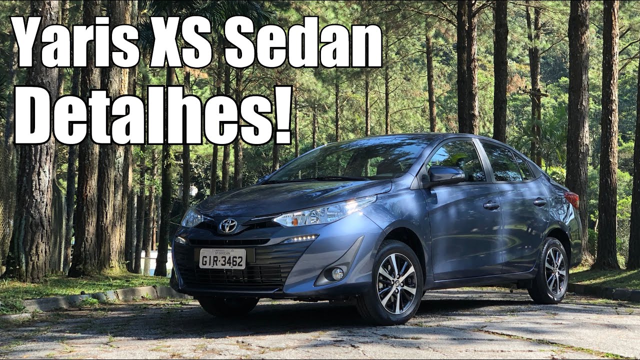 Toyota Yaris XS Sedan 2019 em detalhes - Falando de Carro