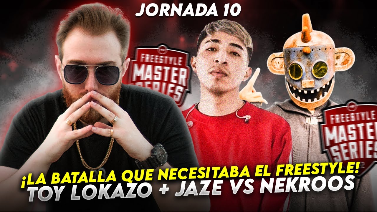 ¡LA BATALLA QUE NECESITABA EL FREESTYLE! | TOY LOKAZO + JAZE VS NEKROOS FMS PERÚ J10