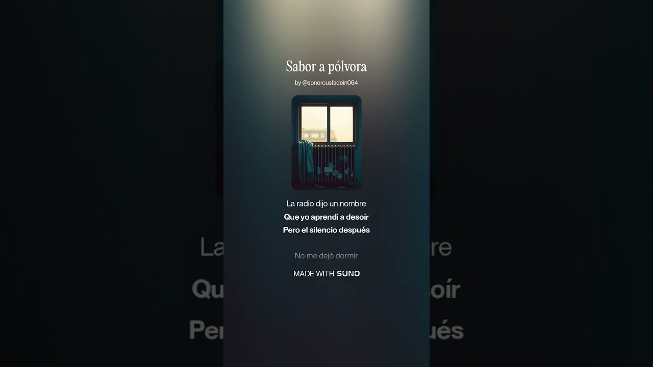 Sabor a pólvora (letra y musica de Pedro Musat) (A los que van a la guerra y no vuelven)