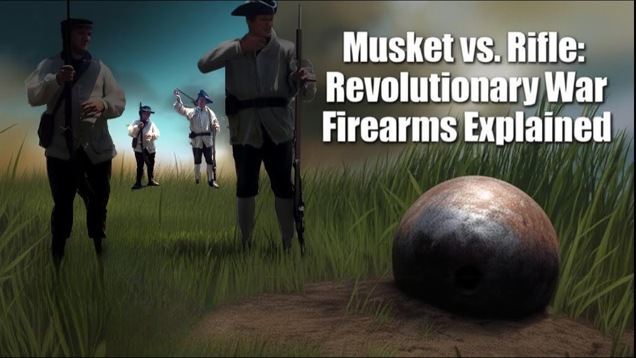 Musket vs. Rifle: Revolutionary War Firearms Explained! | Pre-Firing Demo Breakdown