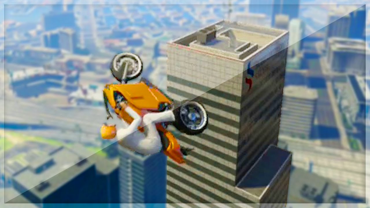 Insane Bike Building Stunts (GTA 5 Funny Moments)