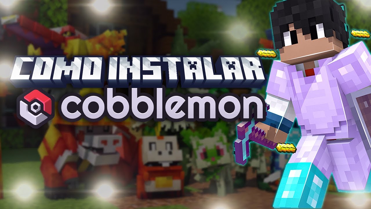 POK&Eacute;MON NO MINECRAFT! Como Baixar e Instalar COBBLEMON (TUTORIAL ATUALIZADO 2025)