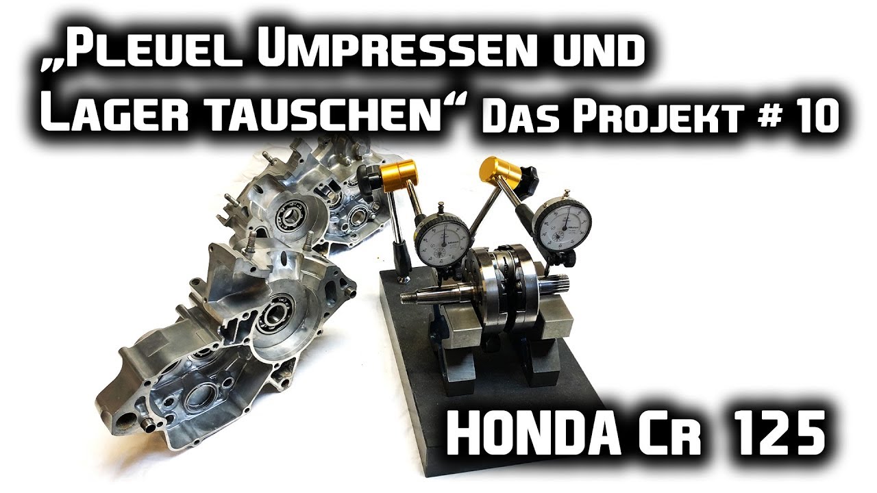 Honda CR 125 | Das Projekt | #10 Pleuel umpressen und Lager tauschen