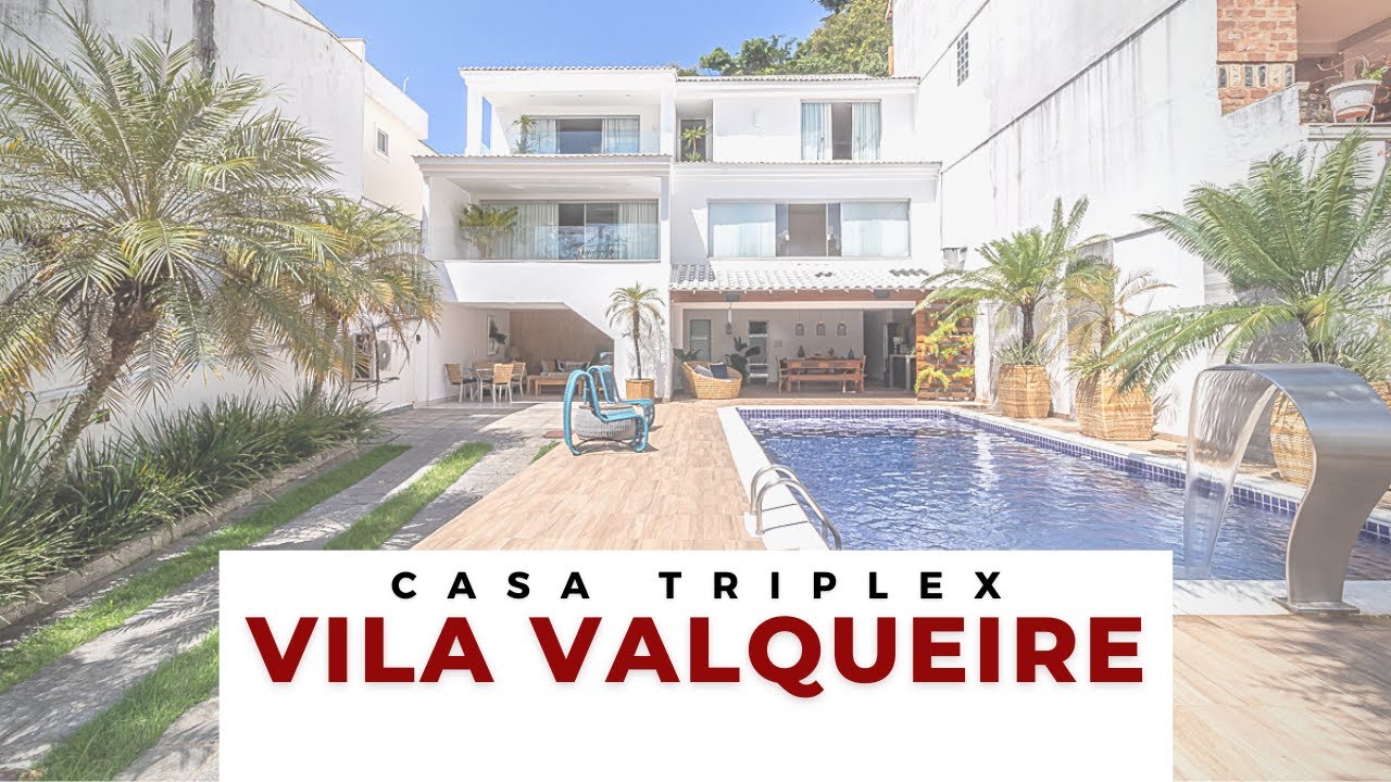 CASA ESPETACULAR na VILA VALQUEIRE com 588 m² à venda | Tefé Imóveis Rio