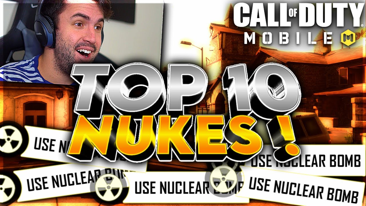 The greatest nukes in COD Mobile History (Bobby Reacts to Top 10 Nukes)