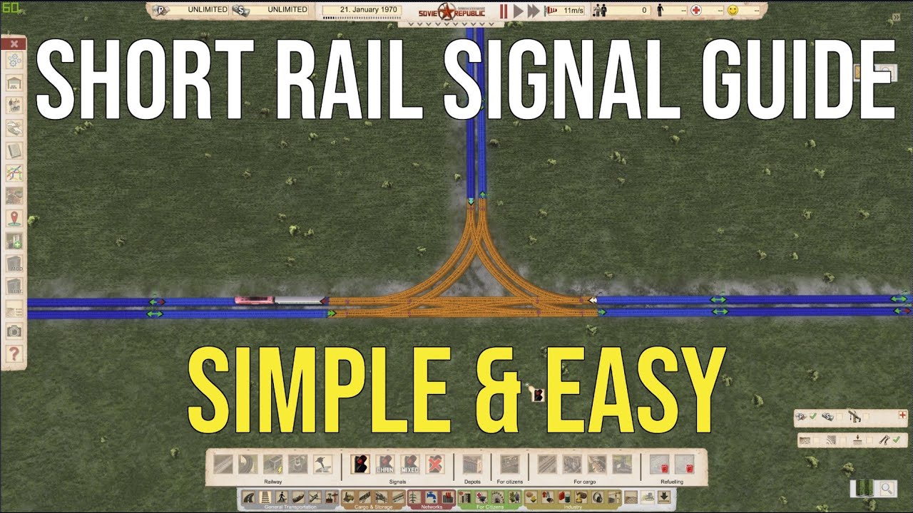 Short Rail Signals Guide | QuickTips | Workers & Resources: Soviet Republic