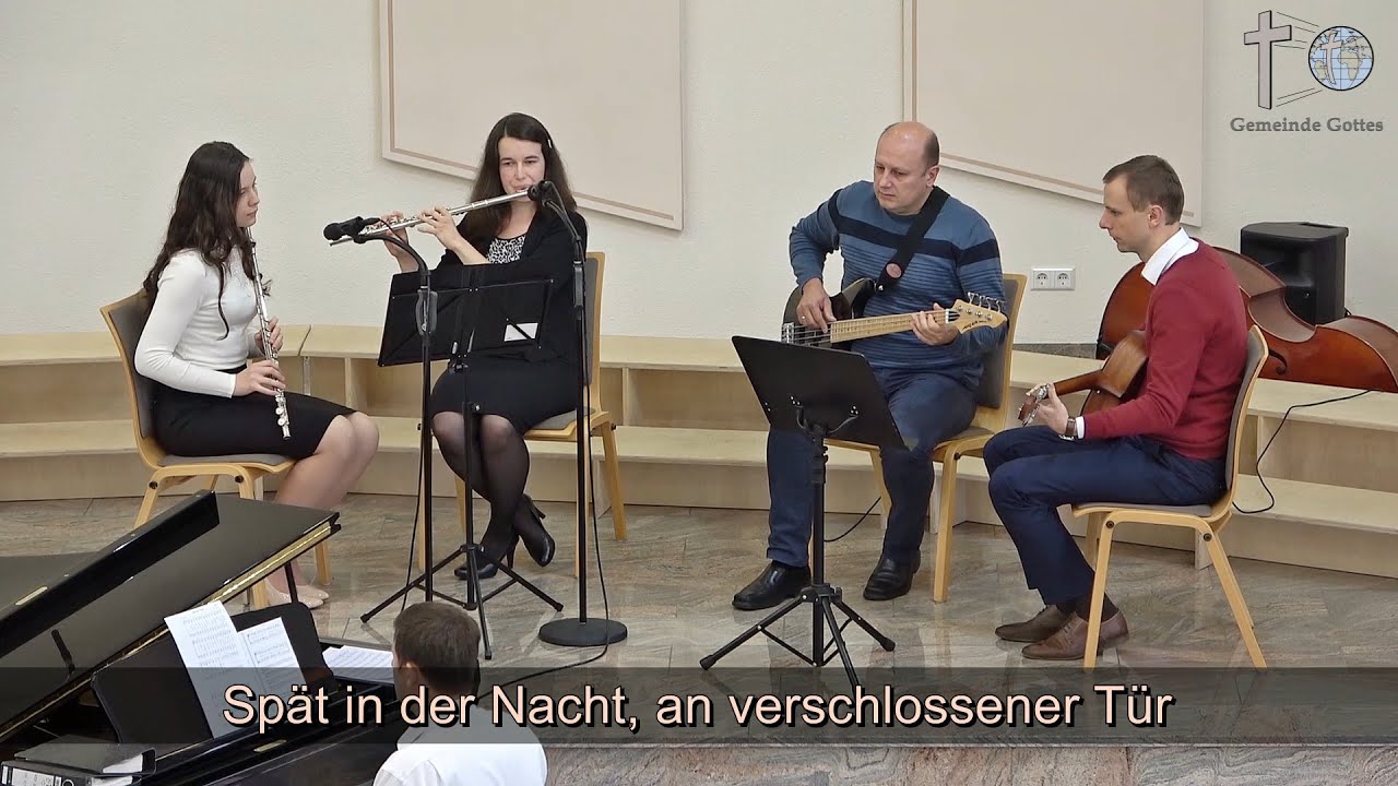 Musikstück - Spät in der Nacht, an verschlossener Tür