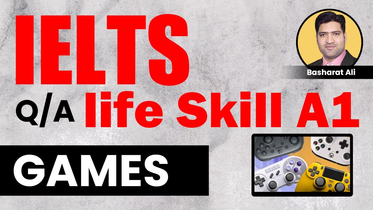 IELTS A1 life skills question & answer | GAMES | question & answer on GAMES | GAMES AND SPORTS