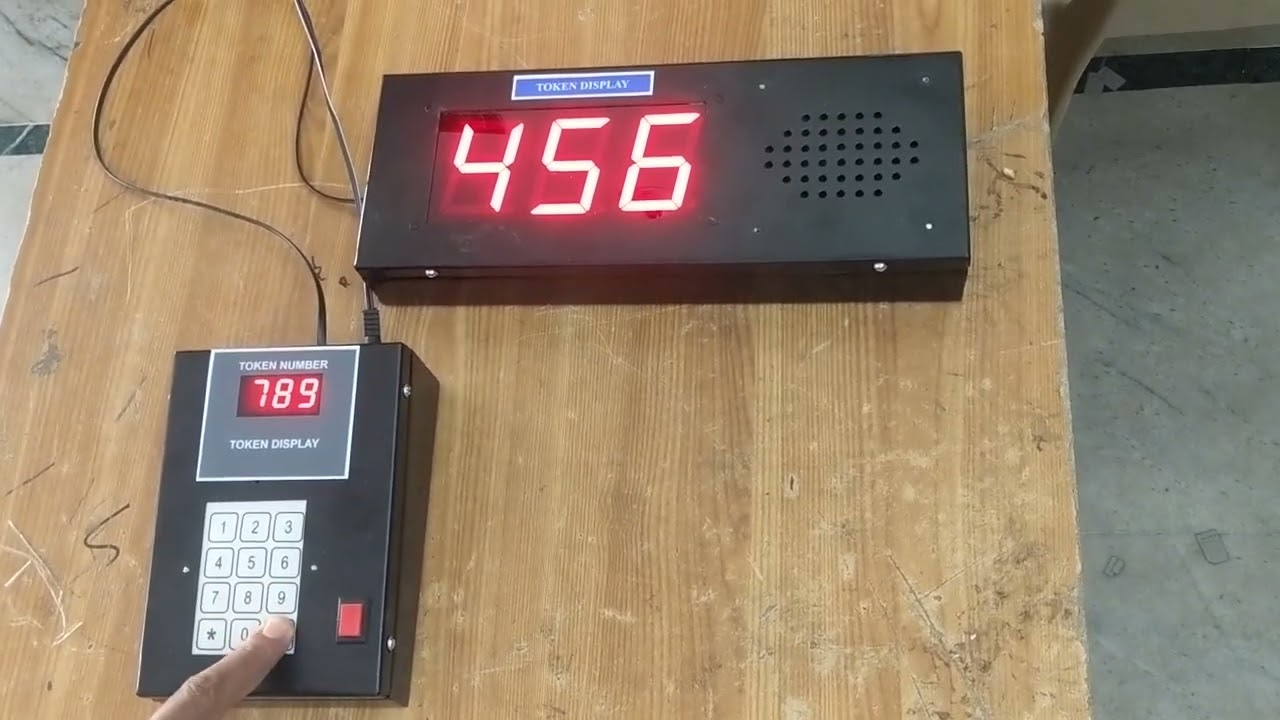 Token no Calling Display