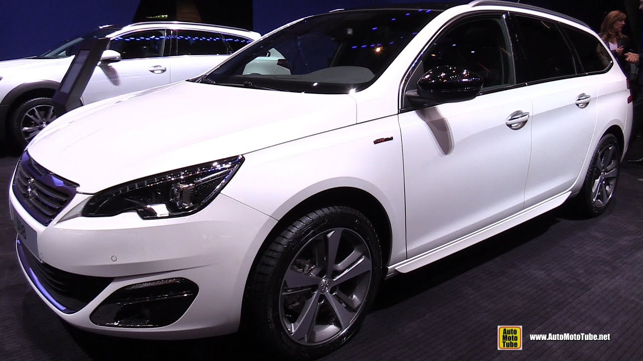2015 Peugeot 308 SW GT Line PureTech 130hp - Exterior, Interior Walkaround - 2015 Geneva Motor Show