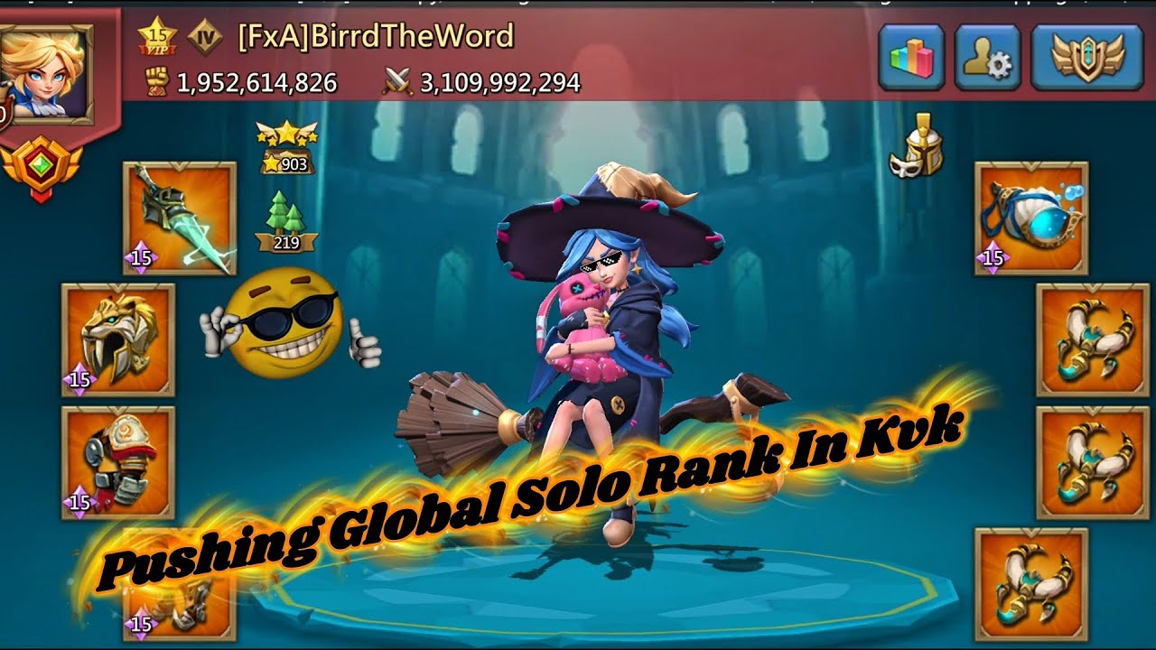 Global Rank 9 In KVK! Destroying Traps Capping leads and Securing 3B solo Points in Lords Mobile!