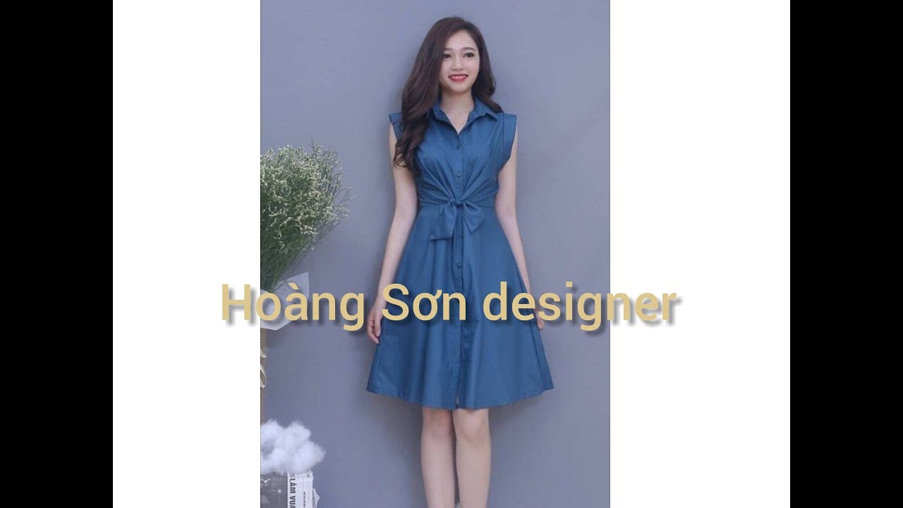 Dạy cắt may cơ bản: hướng dẫn cách cắt đầm cổ đức nơ eo|hoàng sơn designer, đầm nơ eo