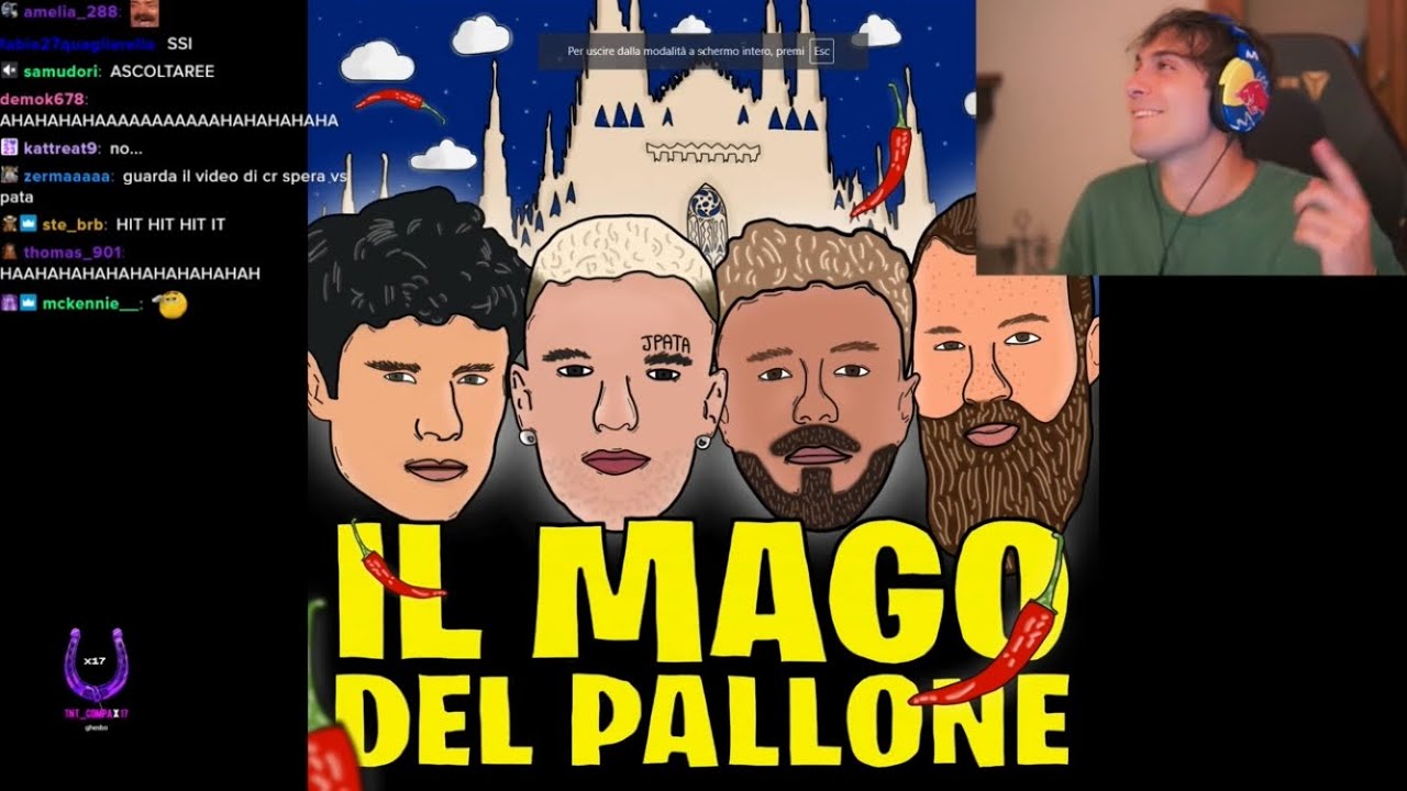 BLUR reaction a IL MAGO DEL PALLONE nuova canzone di JPATA, FIUS GAMER, CRISPO e RAGNAR!