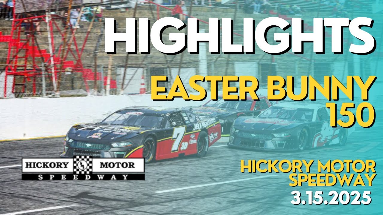 HIGHLIGHTS: PASS Easter Bunny 150 | Hickory Motor Speedway
