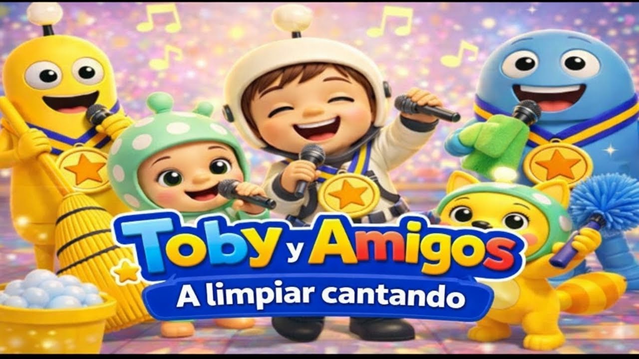 🧹🎶 ¡A Limpiar Cantando con Toby y sus Amigos!