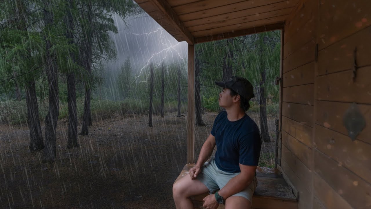 Exploring New Places and Hunkering Down Through an Unexpected Thunderstorm