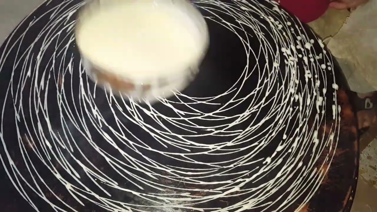 طريقة تحضير عجينة القطايف بالتفصيل الممل /الطريقة التقليدية