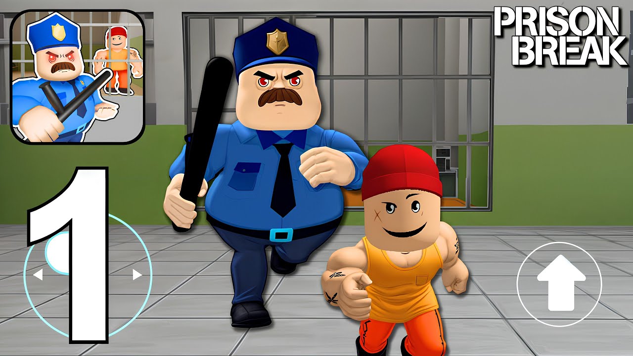 Obby Escape: Prison Breakout - Gameplay Walkthrough Part 1 - Full Game (Android, iOS)