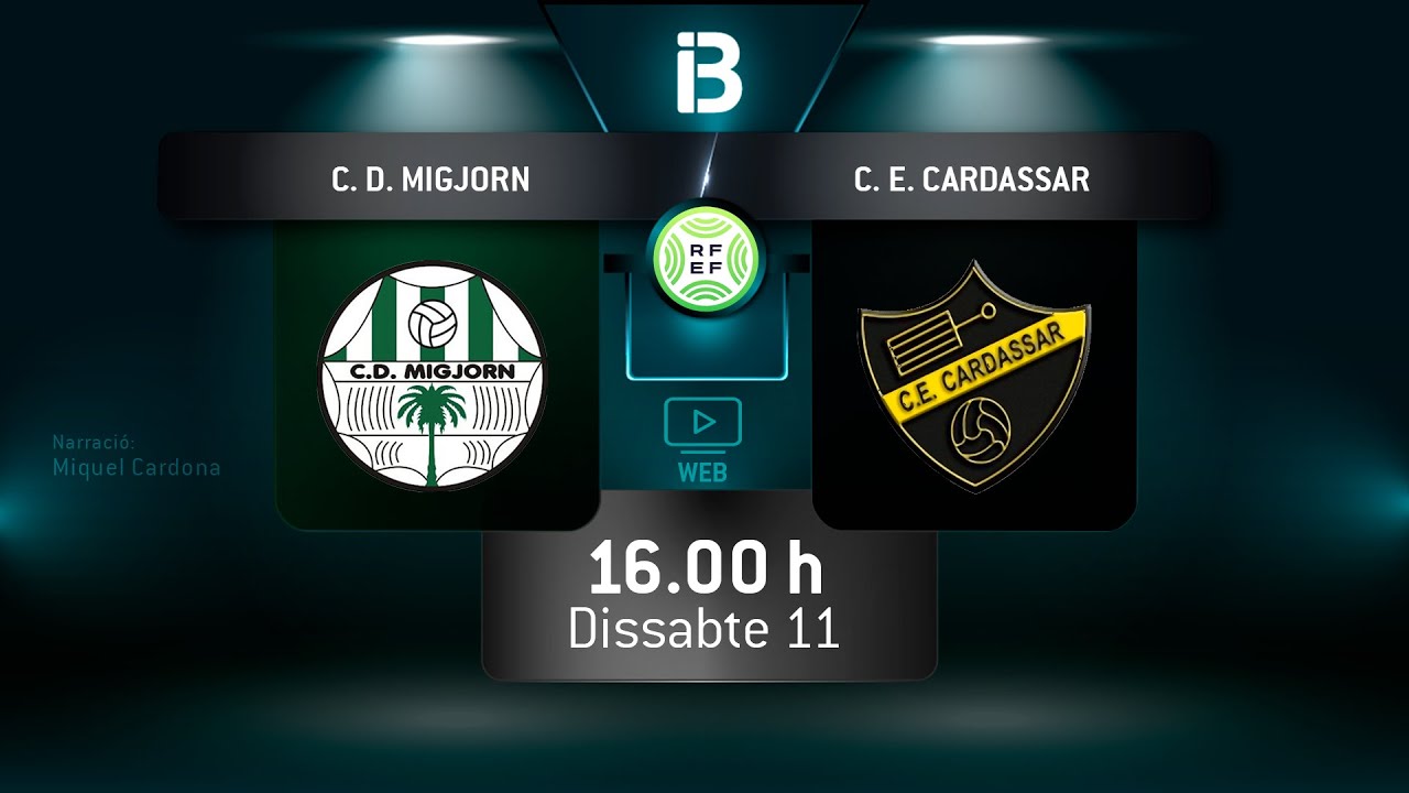 ASCENS A TERCERA RFEF // CD MIGJORN - CE CARDASSAR