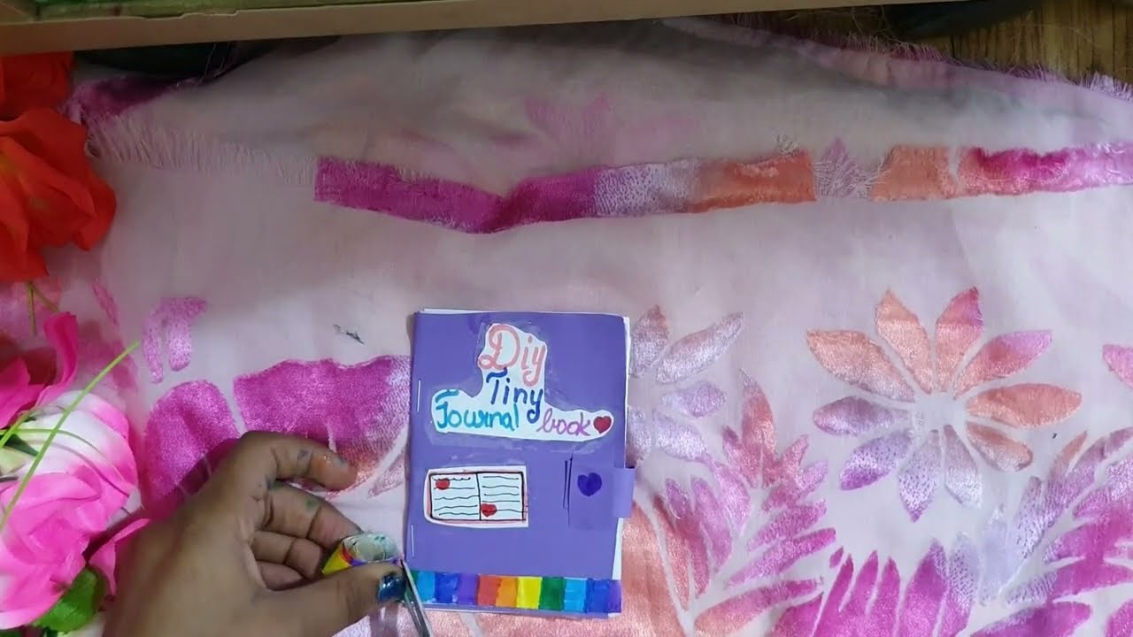 How to make DIY tiny journal book | Yashmitha DIY world |