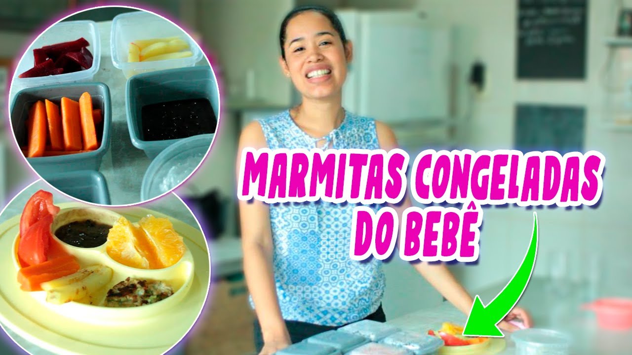 COMO PREPARAR MARMITAS SAUDÁVEIS PARA O BEBÊ: Dicas Práticas e Fáceis Para a Semana Inteira