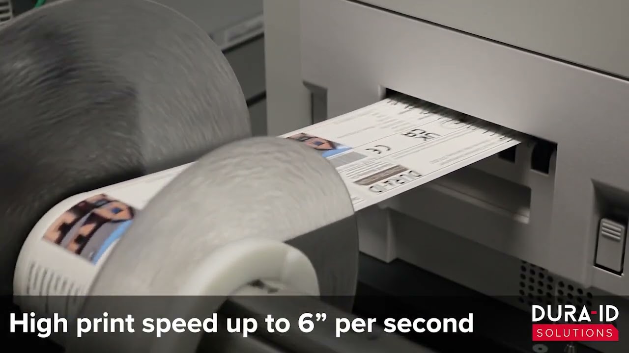 Full colour reel to reel printing for construction